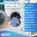 3 Pack Reusable Microfiber Mop Pads for Swiffer