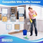 3 Pack Reusable Microfiber Mop Pads for Swiffer