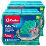 O-Cedar Multi-Use Scrub Sponge 12 Count
