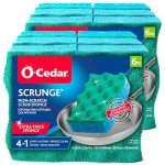 O-Cedar Multi-Use Scrub Sponge 12 Count