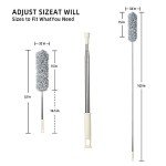 Microfiber Duster with Extension Pole for Cleaning