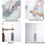 Microfiber Duster with Extension Pole for Cleaning