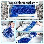 Microfiber Duster Set with Telescopic Handles - 5 Pack