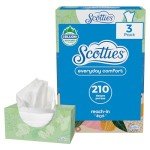 Scotties Everyday Comfort 2-Ply Facial Tissue - 3 Boxes