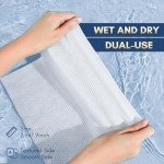 Soft Dry Wipe Cotton Cloths, 300 Count Pack