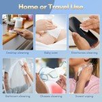 Soft Dry Wipe Cotton Cloths, 300 Count Pack