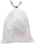 18 Gallon Drawstring Trash Compactor Bags, 50 Count