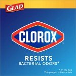 Glad Lemon Fresh Drawstring Trash Bags, 80 Ct
