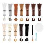 Furniture Repair Kit with 12 Wood Touch-Up Colors