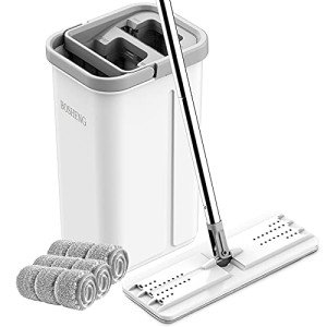 BOSHENG Hands-Free Mop and Bucket Set