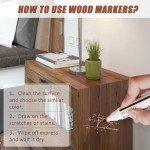 18-Color Wood Filler and Marker Repair Kit