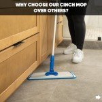 Cinch Mop with Reusable Microfiber Pads