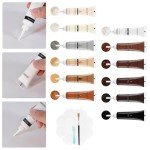 Furniture Repair Kit with 12 Wood Touch-Up Colors