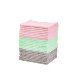 Amazon Basics Microfiber Cleaning Cloths, 24-Pack