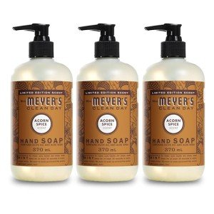 MRS. MEYER'S Hand Soap, Acorn Spice, 3-Pack