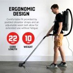 Rhino RV-BP1 Lightweight Backpack Vacuum Cleaner