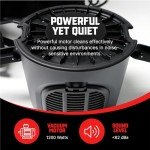 Rhino RV-BP1 Lightweight Backpack Vacuum Cleaner