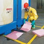 PIG Hazmat Chemical Absorbent Mat Pads - 200 Count