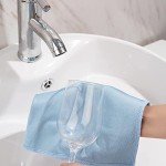 6-Pack Lint-Free Microfiber Glass Cleaning Cloths