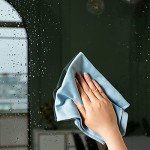 6-Pack Lint-Free Microfiber Glass Cleaning Cloths