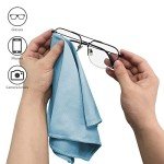 6-Pack Lint-Free Microfiber Glass Cleaning Cloths