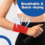 8 Pack Self-Adhesive Elastic Bandage Wraps, 2" x 5 Yards