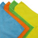 Microfiber Cleaning Cloths - 20 Pack in 4 Colors