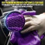 6-Pack Microfiber Towels for Home and Car
