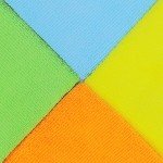 Microfiber Cleaning Cloths - 20 Pack in 4 Colors