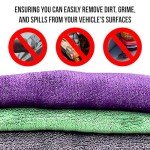 6-Pack Microfiber Towels for Home and Car