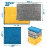 Microfiber Towels for Cars - 6 Pack Set
