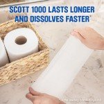 Scott Trusted Clean 1-Ply Toilet Paper, 32 Rolls