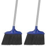 Kefanta 2-Pack Heavy Duty Commercial Angle Brooms