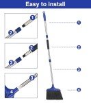 Kefanta 2-Pack Heavy Duty Commercial Angle Brooms