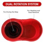 Pedal Spin Mop System with Extra Microfiber Refills