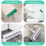 Floor Cleaning Mop and Bucket Set with Scrub Brush