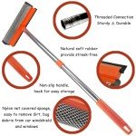 2-in-1 Window Squeegee with Extension Pole