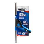 Unger 18” Swivel Squeegee for Streak-Free Cleaning