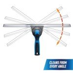 Unger 18” Swivel Squeegee for Streak-Free Cleaning