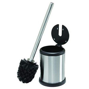 Bath Bliss Toilet Brush with Holder and Lid