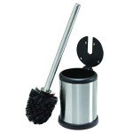 Bath Bliss Toilet Brush with Holder and Lid