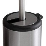 Bath Bliss Toilet Brush with Holder and Lid