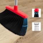 Collapsible Broom and Dustpan Set for Indoor Use