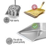 Heavy-Duty Broom and Dustpan Set Combo