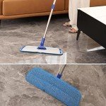 Professional 45.7cm Microfiber Mop with Reusable Pads