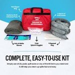 Industrial Spill Kit for Hazmat and Automotive Cleanup