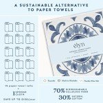 Swedish Dishcloths - Reusable Absorbent Cleaning Towels, 5 Pack