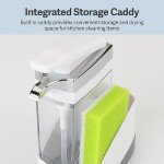 Casabella Sink Sider Soap Pump and Sponge Holder