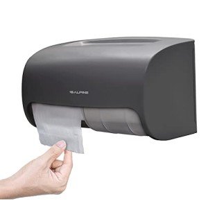Alpine Double Toilet Paper Dispenser for Walls