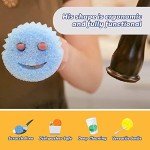 Scrub Daddy Colors Flexible Cleaning Sponges 3-Pack